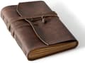 Läderjournal Notebook - Läderbundet Journal brown