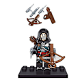 Miniatyrbilde 3 av 5: Timubike Minifigures Assassin Creed Series Kenway Firenze Byggeklosser Montert Roterende Leker