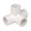 Pikkukuva 1 / 3: 10 kappaleen pakkaus 32 mm:n PVC-kalusteliitin 4-tie