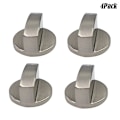 Miniatyrbild 1 av 3: 4-pack Universal Gasspis Tillbehör Knobs 8mm Axelkärna (0 Grader) Köksredskap Set Ziplock Påse