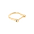 Miniatyrbillede 5 af 5: 1,8 cm Skrue Dee D-ring Spænde Lås Diy Læder Håndtaske Rem Bælte Bagage Håndværk Gold