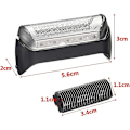 Pikkukuva 4 / 5: Vaihtosarja, partakoneen terät Braun 10b Series 1 190 180 170, 10b/20b mustat vaihtosarja partakoneen terät