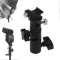 Miniatyrbillede 2 af 5: Universal E Type Flashbeslag Hot Shoe Speedlight Stativ Paraply Lysholder
