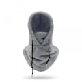 Miniatyrbillede 5 af 7: Sherpa Hood Skidmaske Vinter Balaclava Koldt Vejr Vindtæt Justerbar Varmt Hætte Cover Hat Cap Halsklæde Mörkbrun