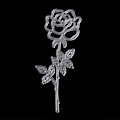 Miniatyrbillede 2 af 5: Romantiske rose skæredøre stencils DIY Scrapbog Album Kort Embossing Craft