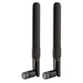 4G LTE Antenn 8DBi SMA-kontakt (2-pack) för router hotspot modem - Svart