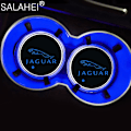 Pikkukuva 1 / 5: 2 kpl Led-värikäs auton vesikupin pidikevaloalustoja Jaguar Xf Xe Xfl Xel Xjl Xj F Pace E Pac sisätilojen lisävarusteet| |