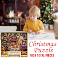 Miniatyrbilde 1 av 5: Julekalender med 1008 brikker puslespill B