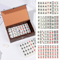 Miniatyrbillede 5 af 6: 144 brikker Mah-Jong sæt Mahjong fest spil