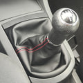 Miniatyrbild 2 av 5: Växelspaksknopp Manuell 5-växlad Växelspak Gaiter Damask Stövskydd Krage För Seat Ibiza 2002 2003 2004 2005 2006 2007 2008 5 Speed Red Line