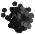 Miniatyrbillede 5 af 5: 100 stk. Casino Poker Chips Brætspil DIY Craft 30mm Sort