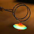 Miniatyrbillede 4 af 5: 1 sæt magnetisk gyro luminescent højhastigheds glat magnetisk spinning underholdning rustfrit ildfuld centrifugal spinning gyro børn gaver Kaesi Kaesi