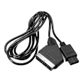 Miniatyrbilde 1 av 5: RGB Video AV-kabelledning for spill 1,8 m for Nintendo N64 NGC SNES for PAL Super