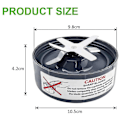Miniatyrbilde 3 av 4: Ekstraktorblad for Nutribullet 600w/pro 900w for Nutribullet Blender_