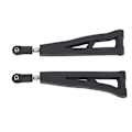 Miniatyrbilde 5 av 5: 2 stk Rc Front Øvre Fjæringsarm Plast Stål Front Øvre Svingarm Tilbehør For Zd Racing 9021 08423 1/8 Rc Bil Svart