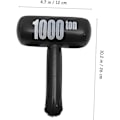 Miniatyrbillede 4 af 4: Hurtig shopping ERINGOGO 4 stk. oppustelige hammer badelegetøj oppustelig hammer fødselsdagsfest oppustelige legetøj oppustelig forhammer Black Small