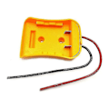 Miniatyrbillede 5 af 5: Batteriadapter Power Wheels Adapter Kompatibel med Dewalt Batteri 18v Power Dock Holder Power Mount Connector 1
