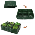 Miniatyrbilde 4 av 5: 6 Delte Rutenett Hevet Hageplanter Gro Potte For Utendørs Urte Blomsterplanter