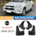 Pikkukuva 1 / 5: 4kpl Korkealaatuisia Auton Tarvikkeita Toyota Rav4 2006~2012 Xa30car Lokasuojat Mudguard Mud Flaps Guard Splash Flap