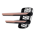 Miniatyrbilde 2 av 5: Venstre Front Tåkelys Grill Trim Tåkelampe Strimler Trim Deksel For Range Rover Evoque 2020 2021