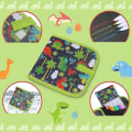 Miniatyrbild 2 av 4: Kxj-sywer Graffiti-ritplatta - Doodle Pad Suddgummi Målarbok för Barn Pojkar Flickor Present