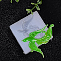 Miniatyrbillede 1 af 3: Phoenix Crystal Epoxy Form - 2 stk.