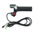 Miniatyrbillede 1 af 5: 48v Elektrisk Cykel Scooter Hastighed Gasgreb Lcd Display Med Afbryder Ebike Twist Gasgreb Accelerator Styrgreb