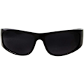 Pikkukuva 2 / 3: Supertummat Linssit Mustat Aurinkolasit | Biker-tyyli Rider | Wrap Around Kehys Zy