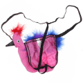 Pikkukuva 3 / 5: Seksikäs miesten alusvaatteet Uutuus G-string Riikinkukko Pussi - Pinkki