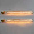 Miniatyrbillede 2 af 4: 40w Retro Edison Glødelampe E27 220v T300 Glødetråd Glødepære LED Pære Ampoule Vintage