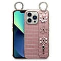 Slitesterkt PU-læretui med stativ for iPhone 12 Pro Max[JUN]