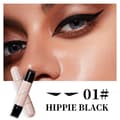 Winged Eyeliner Stamp Pen Double-Ended Rotating Design, Quick-Drying, Long-Lasting, Smudge-Proof Black