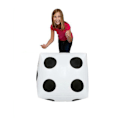 Miniatyrbilde 2 av 7: 28cm Jumbo Stor Oppblåsbar Terning Prikk Diagonal Gigant Leke Fest Luft