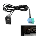 Miniatyrbilde 2 av 5: Radioforlengelse AUX USB-port Adapterkabel Ledningsnett for