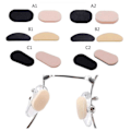 Pikkukuva 3 / 5: 40 kpl Pehmeät vaahtomuoviset nenätyynyt Itsekiinnittyvät EVA-nenätyynyt silmälaseihin Skin color Drop shape 1.5mm