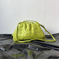 Miniatyrbillede 2 af 10: Molnrygsæk 2024 ny stil taske dame ko læder krøllet dumpling taske dame håndtaske skuldertaske MJ51 sort sort black black 22*9*14cm