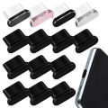 Miniatyrbild 2 av 2: 14 st USB C dammskydd Typ C dammskydd Telefonportsskydd Kompatibla med de flesta typ C mobiltelefoner As Shown