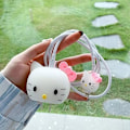 Miniatyrbillede 1 af 4: Sød tegneserie hurtigoplader beskyttelse til Apple 18W 20W iPhone 14 13 12 hello kitty