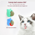 Pikkukuva 4 / 5: Kissankallot Catnip-pallo Lemmikin Minttu-pallo Seinälelut Kissoille Puhdista Suu Edistää Ruoansulatusta Kissankarkki Nuoleminen