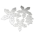 Miniatyrbillede 1 af 5: Fisk Blomster Metal Die Cuts Skæredør Skabeloner Til Diy Præget Papir Hy