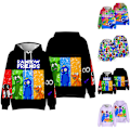 Miniatyrbilde 2 av 3: Roblox Rainbow Friends Låvegenser for barn B B B 140cm