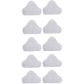 Miniatyrbild 1 av 4: 10-pack ersättningsmikrofiberduk för ångmopp för H2o Mop X5 Triangular Drag