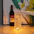 Miniatyrbilde 1 av 4: Fargerik krystall akryl LED-bordlampe 16 colors