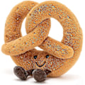 Pikkukuva 1 / 3: SQCLV Hauska Pretzel-Muistopehmolelu, 18*18cm