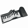 Miniatyrbilde 1 av 4: Elektrisk piano digitalt piano 49-tangenters bærbar myk silikon rullet elektronisk keyboard piano for nybegynnere