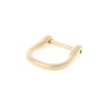Miniatyrbillede 4 af 5: 1,8 cm Skrue Dee D-ring Spænde Lås Diy Læder Håndtaske Rem Bælte Bagage Håndværk Gold