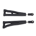 Miniatyrbilde 4 av 5: 2 stk Rc Front Øvre Fjæringsarm Plast Stål Front Øvre Svingarm Tilbehør For Zd Racing 9021 08423 1/8 Rc Bil Svart