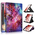 Miniatyrbillede 1 af 5: Roterende Stativ Cover til Samsung Galaxy Tab S9 SM-X710,SM-X716B,SM-X718U PU Læder Tablet Case