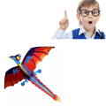 Miniatyrbild 3 av 8: 3D drake drake barnleksak rolig utomhusflygande aktivitetsspel barn med svans