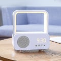 Miniatyrbilde 3 av 5: Multifunksjonell bærbar bærbar fargerik lys utendørs Bluetooth-høyttaler